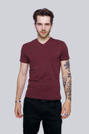 T-shirt Mr Basic Burgundy