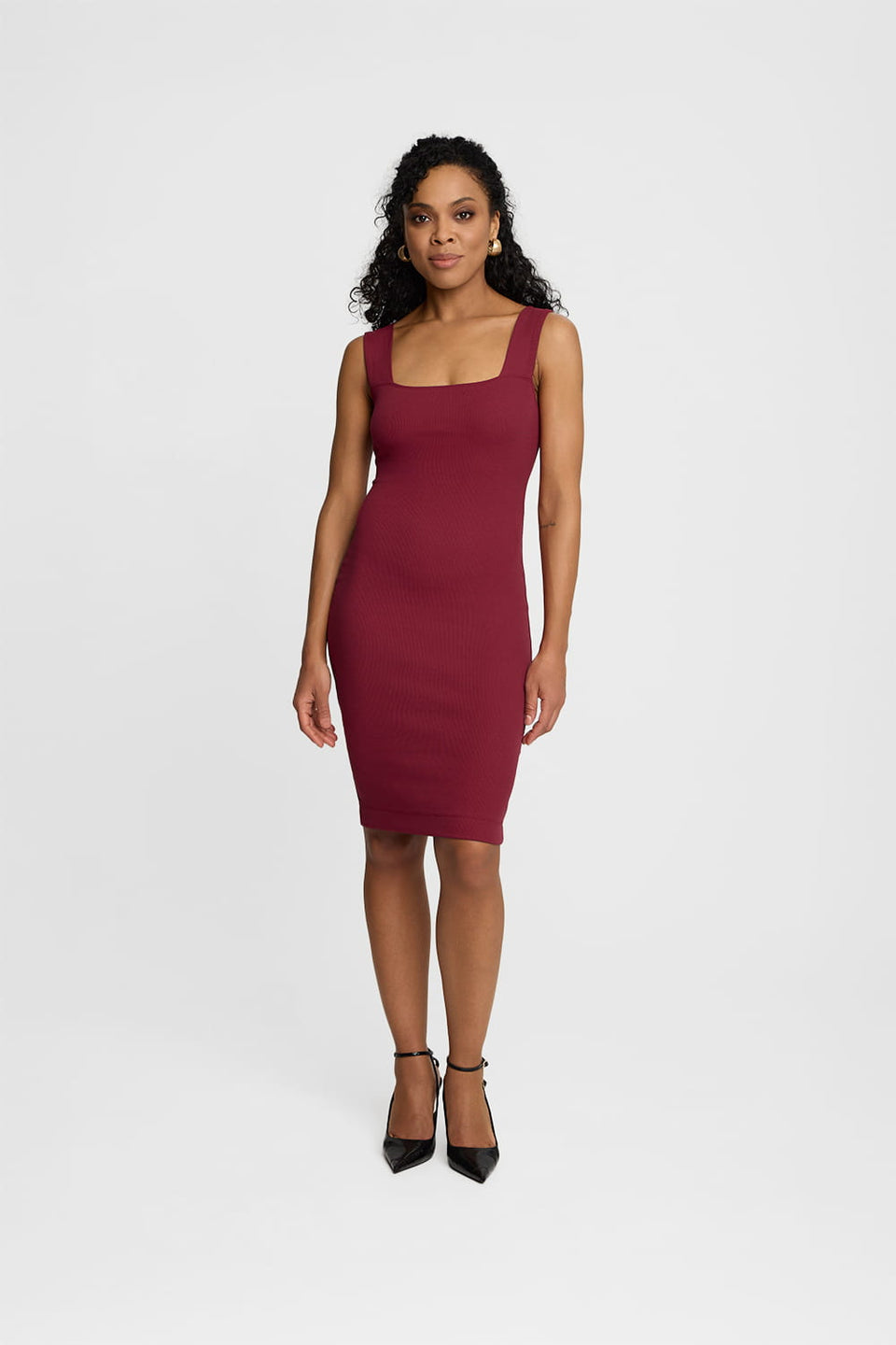 Miss Classy Wine Red Dress