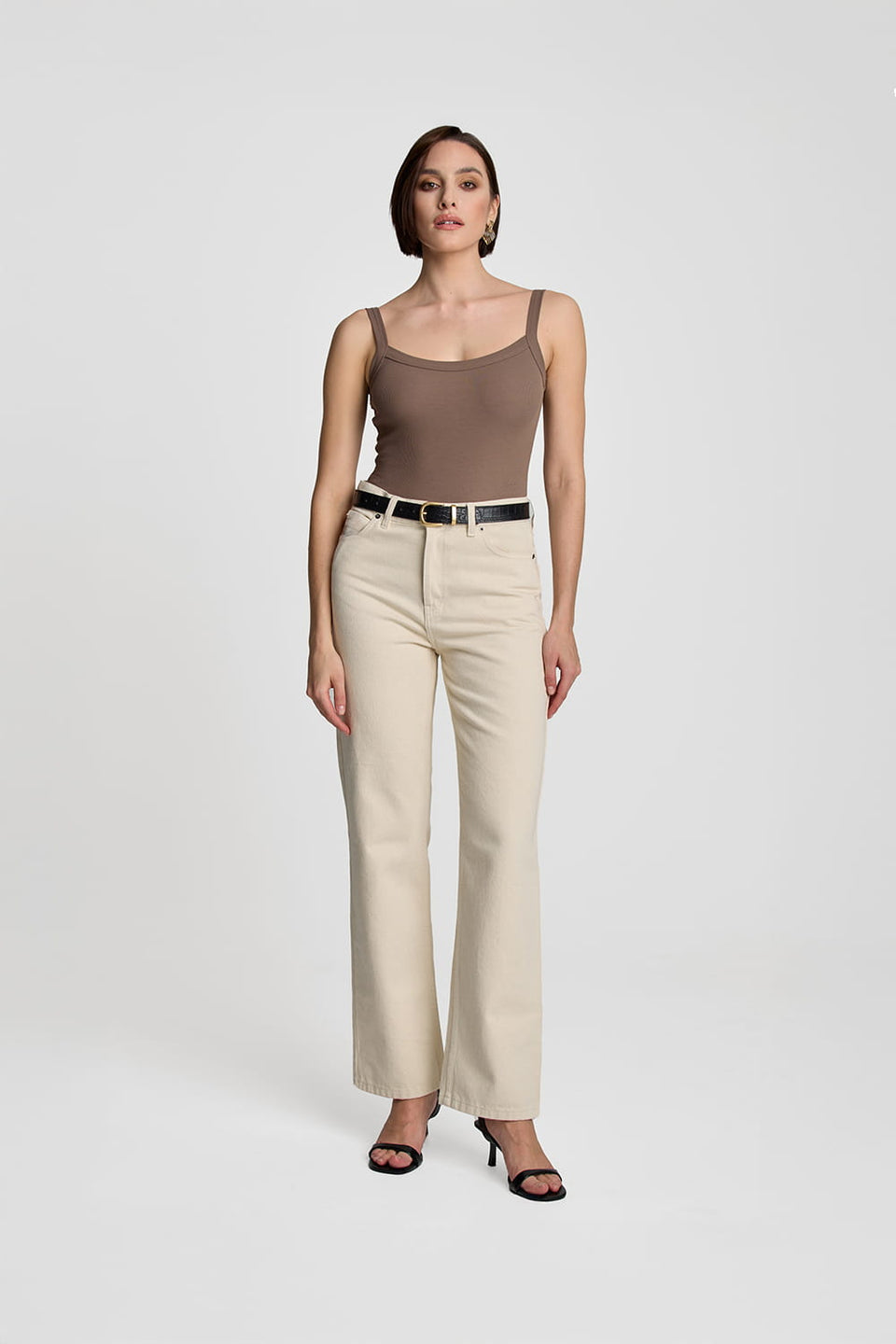 Miss Solid Mokka Bodysuit