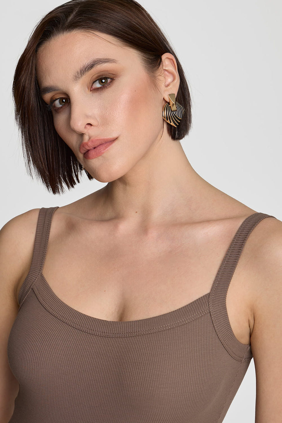 Miss Solid Mokka Bodysuit