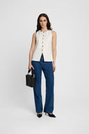 Kamizelka Miss Demure Off White