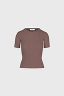 T-shirt Miss Quiet Mokka