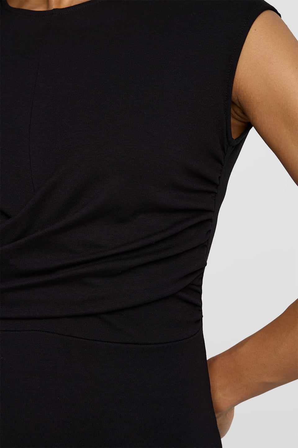 Miss Tangled Black Dress
