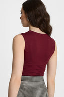 Top Miss Shapely Burgundy