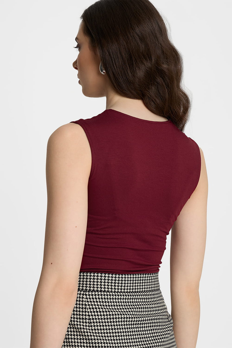 Top Miss Shapely Burgundy