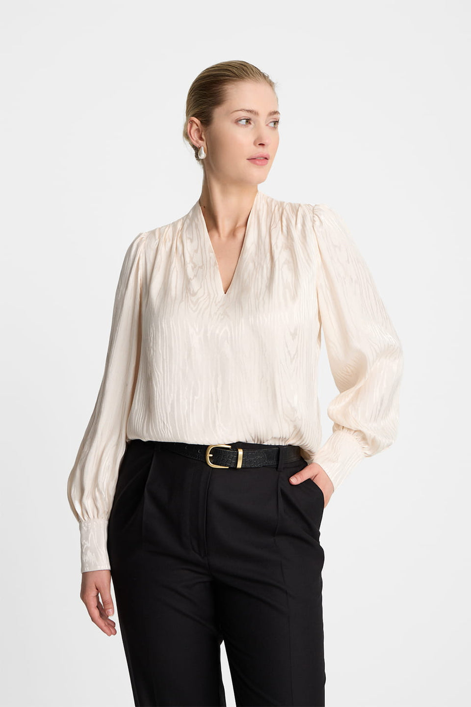 Miss Charming Cream Blouse
