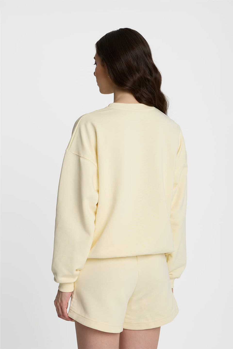 Miss Everyday Light Yellow Sweatshirt