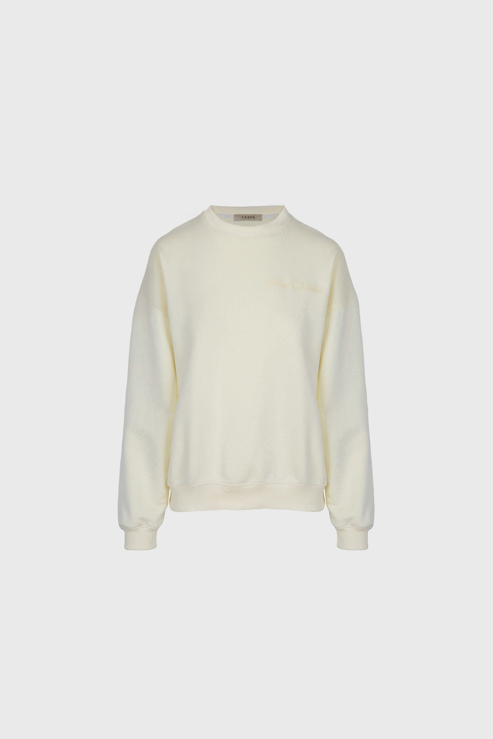 Miss Everyday Light Yellow Sweatshirt