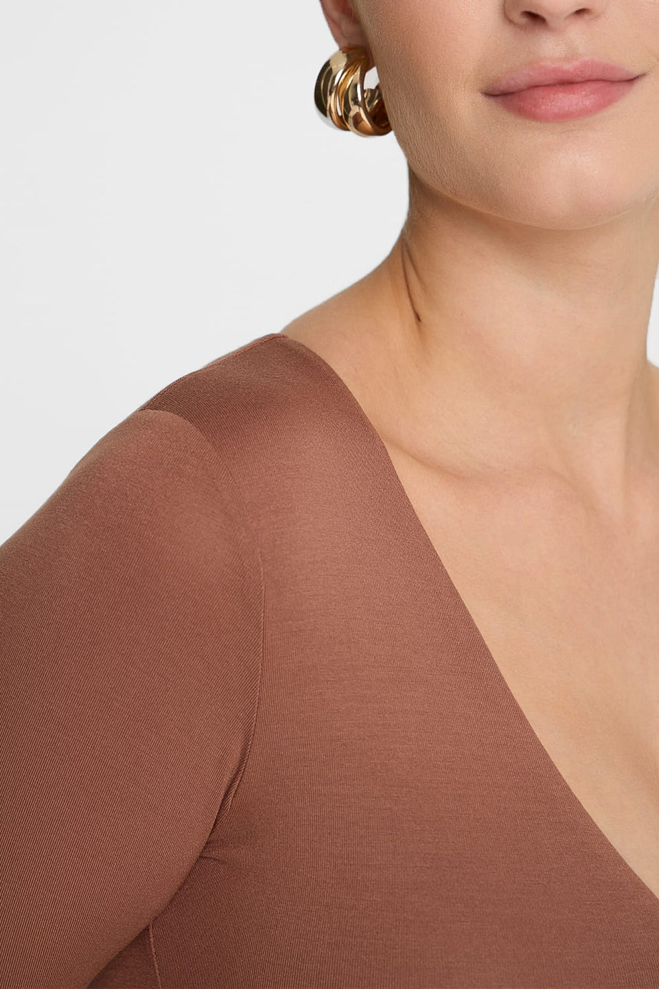Miss Contour Brown Bodysuit