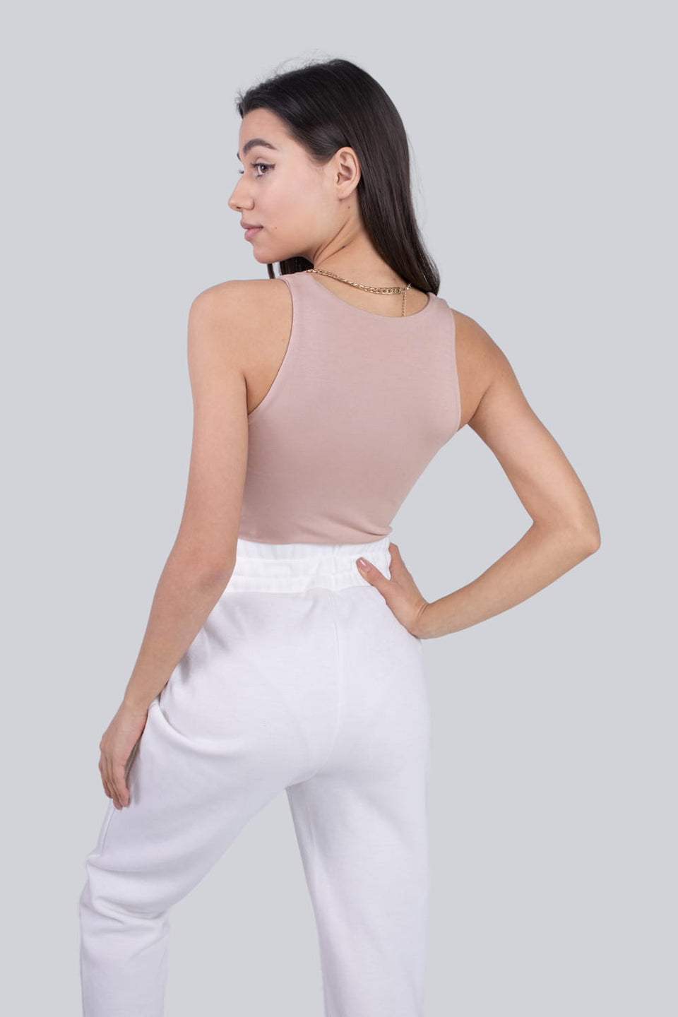 Miss Sporty Cappuccino Bodysuit