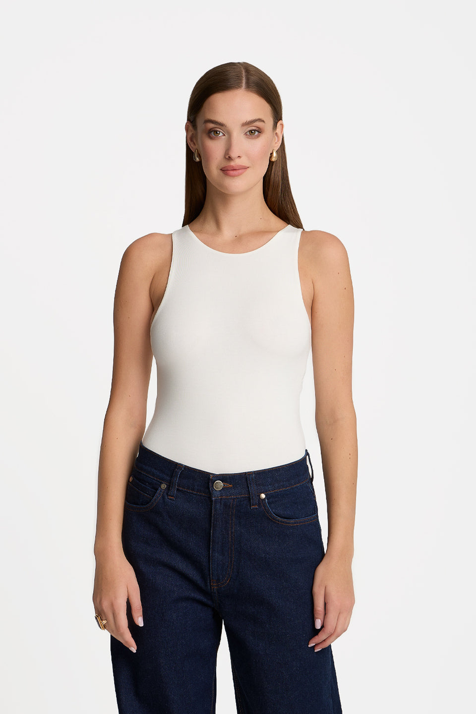 Miss Sporty Off-White Bodysuit