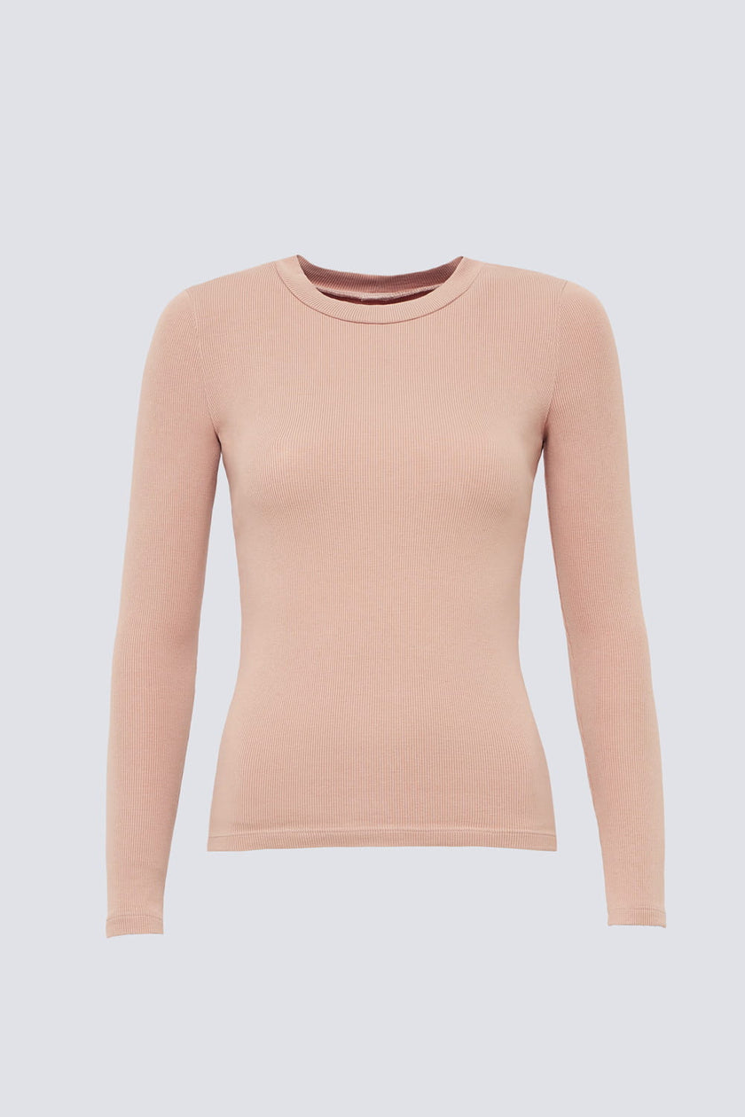 Miss Daily Cappuccino Long-Sleeved Top