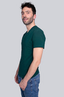 T-shirt Mr Basic Bottle Green