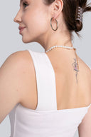 Top Miss Classy Off White