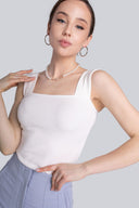 Top Miss Classy Off White