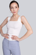 Top Miss Classy Off White