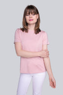 T-shirt Miss Basic Dusty Pink