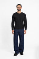 Mr Theo Longsleeve in Black