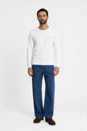 Mr Theo Off-White Long-Sleeved Top