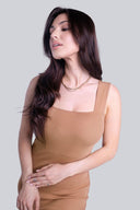 Sukienka Miss Classy Camel