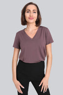 T-shirt Miss Classic Plum