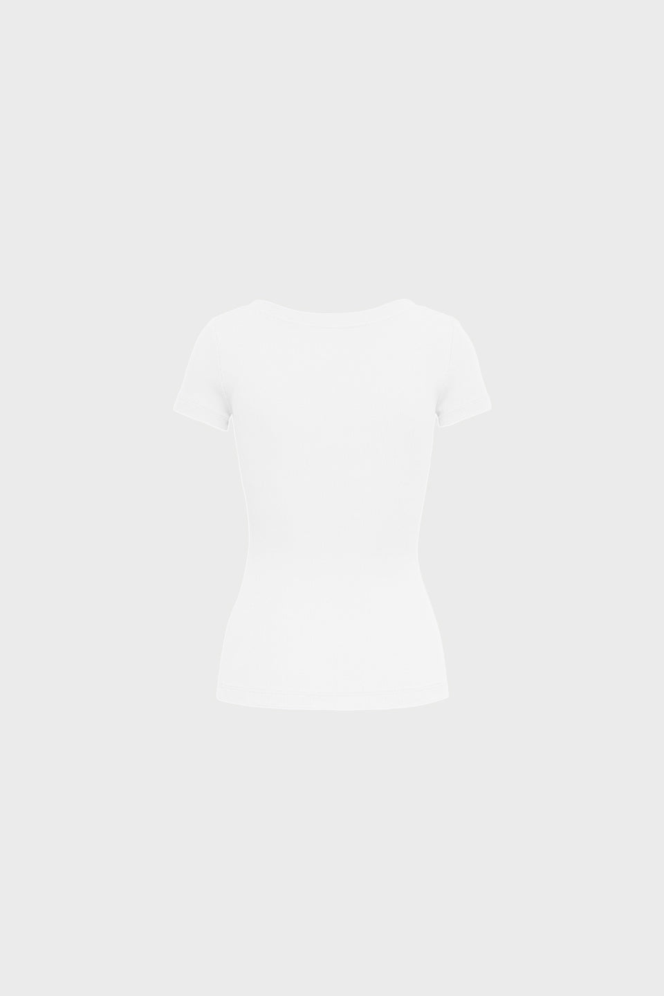 T-shirt Miss Womanly White