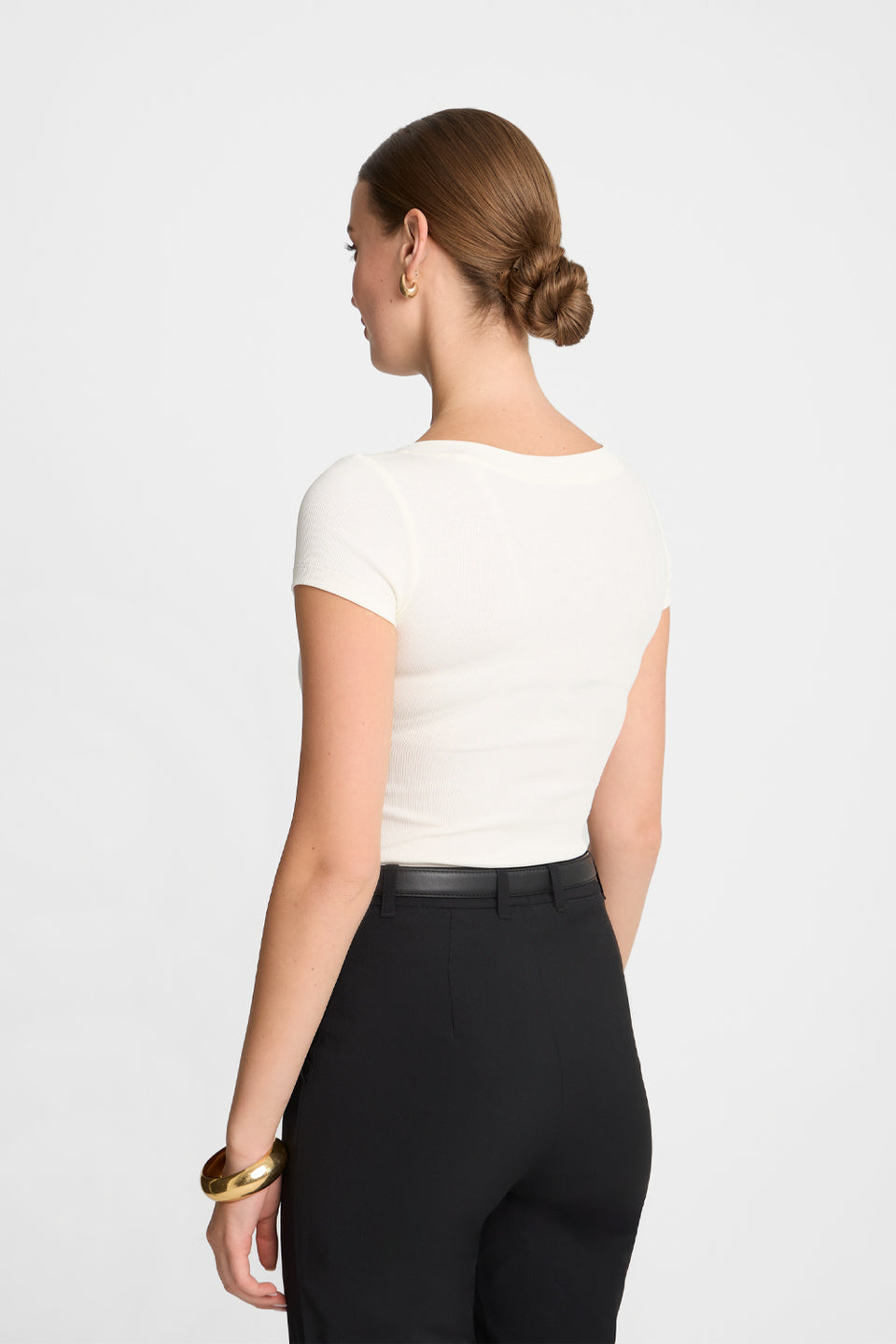 Miss Womanly Off-White T-shirt