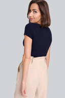 T-shirt Miss Womanly Navy