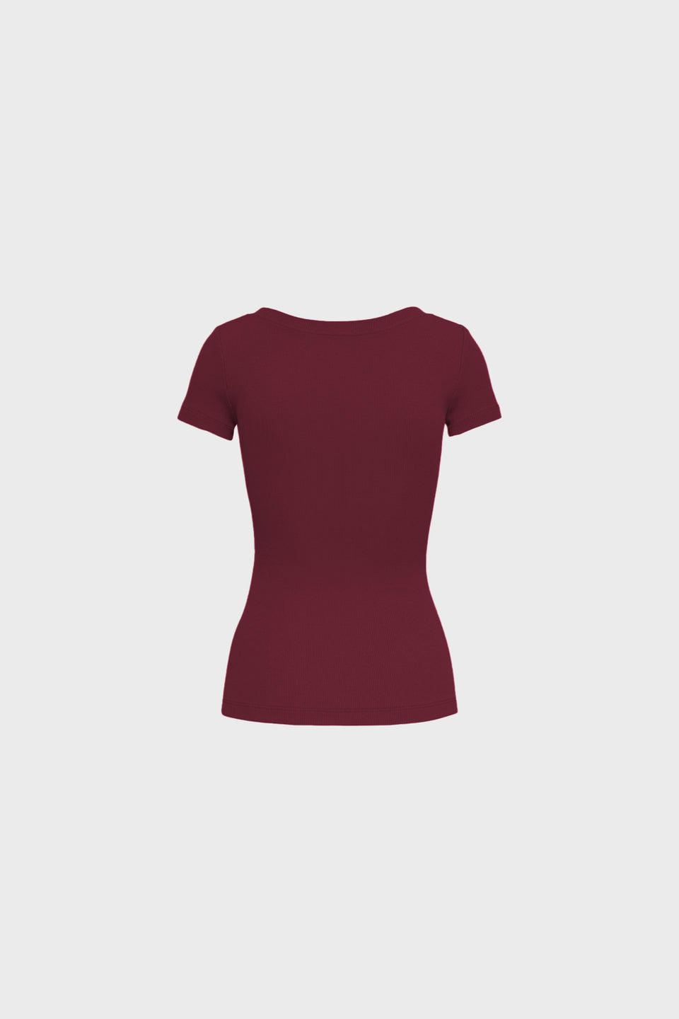 T-shirt Miss Womanly Burgundy