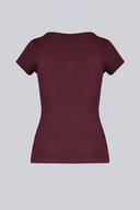 T-shirt Miss Womanly Burgundy