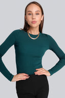 Longsleeve Miss Daily Bottle Green