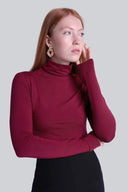 Golf Miss Cozy Wine Red