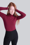 Golf Miss Cozy Wine Red