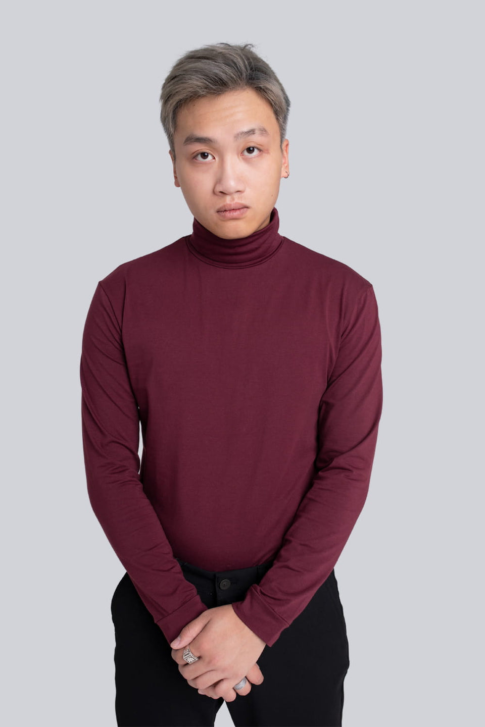 Mr Gentle Burgundy T-shirt