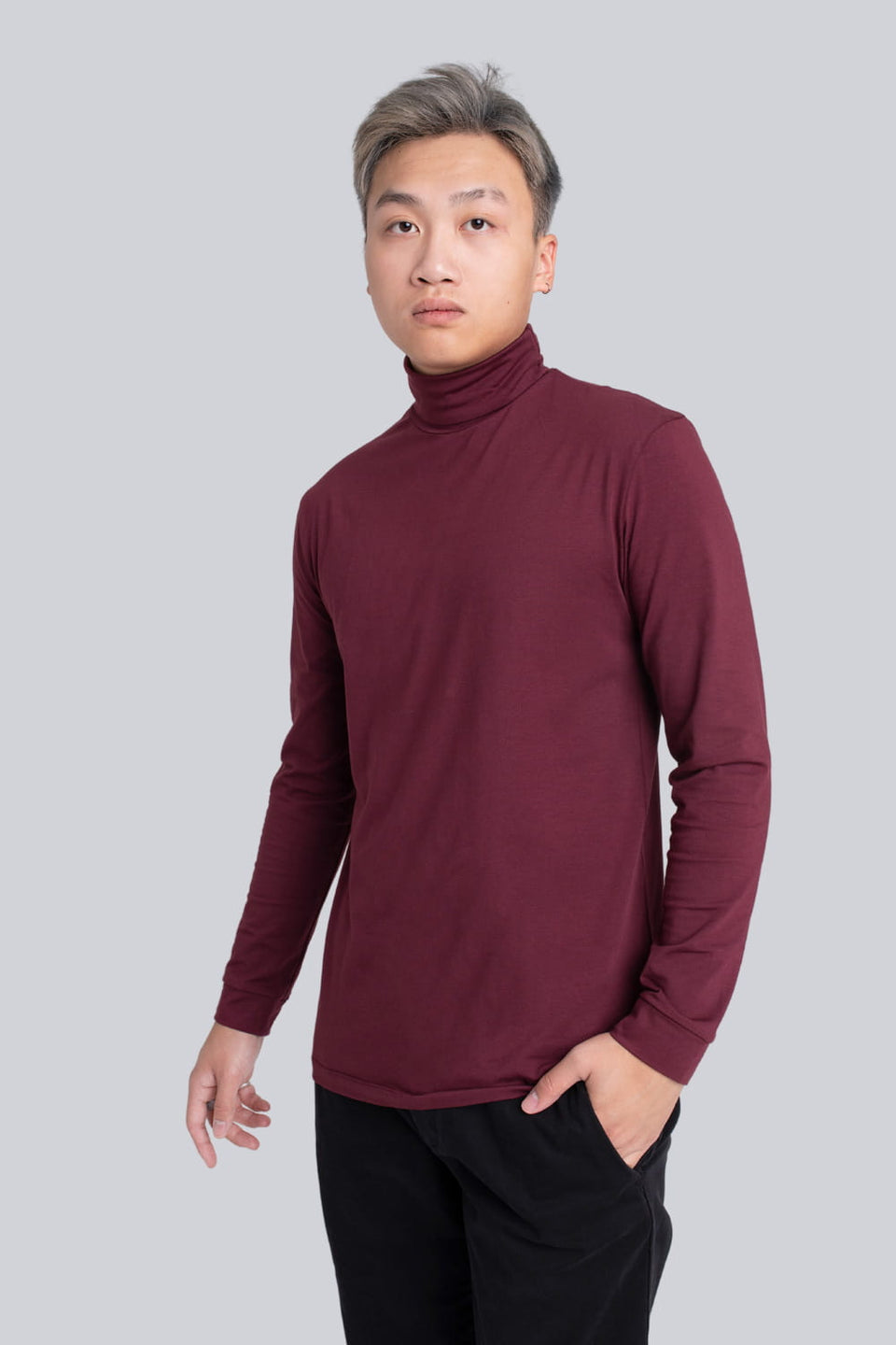 Mr Gentle Burgundy T-shirt