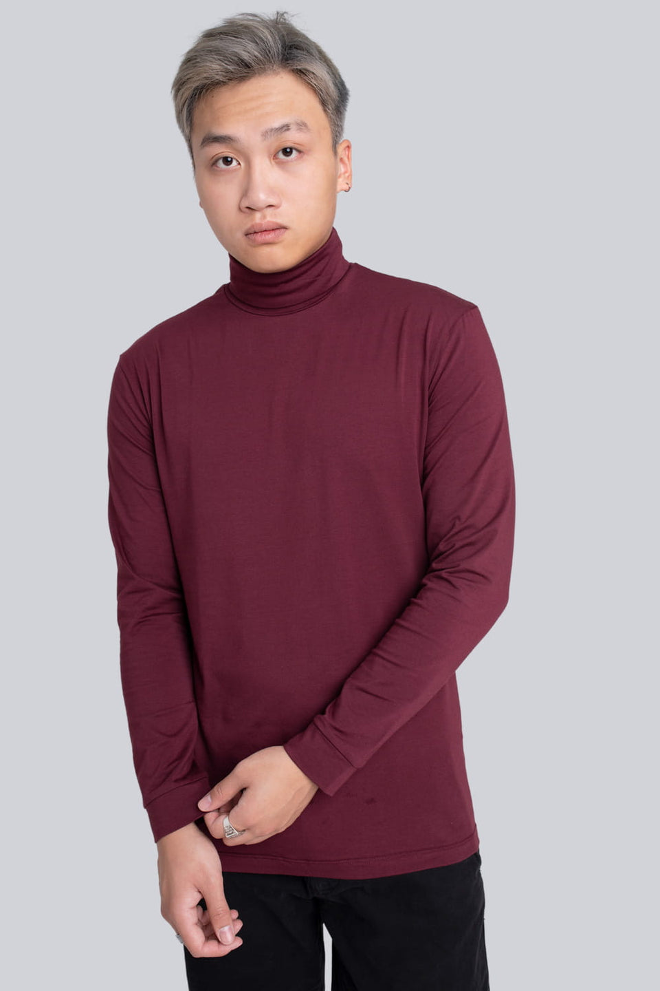 Mr Gentle Burgundy T-shirt