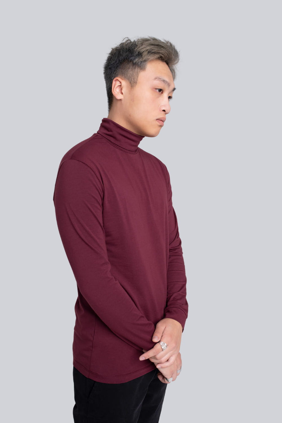 Mr Gentle Burgundy T-shirt