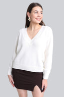 Sweter Miss Timeless Creme