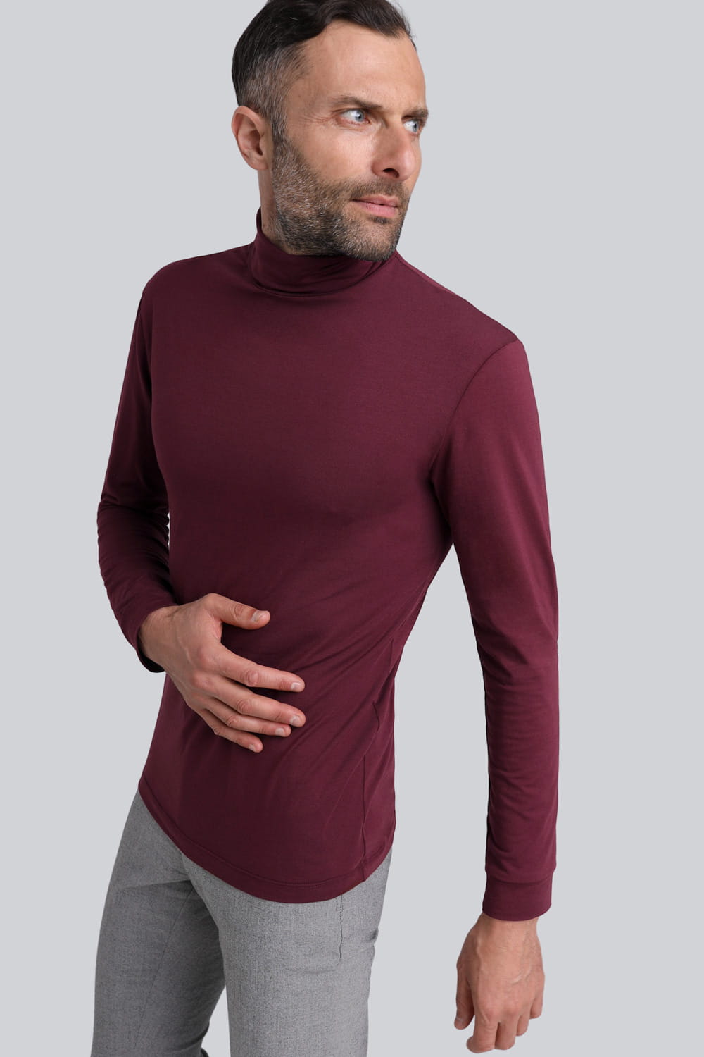Mr Gentle Burgundy T-shirt