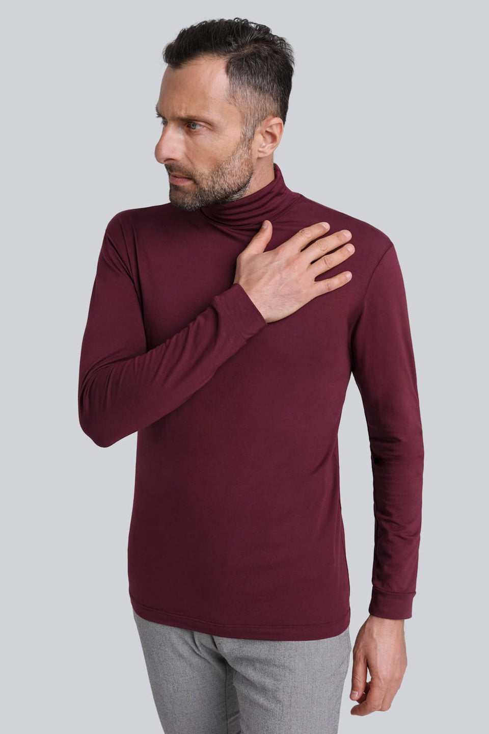 Mr Gentle Burgundy T-shirt