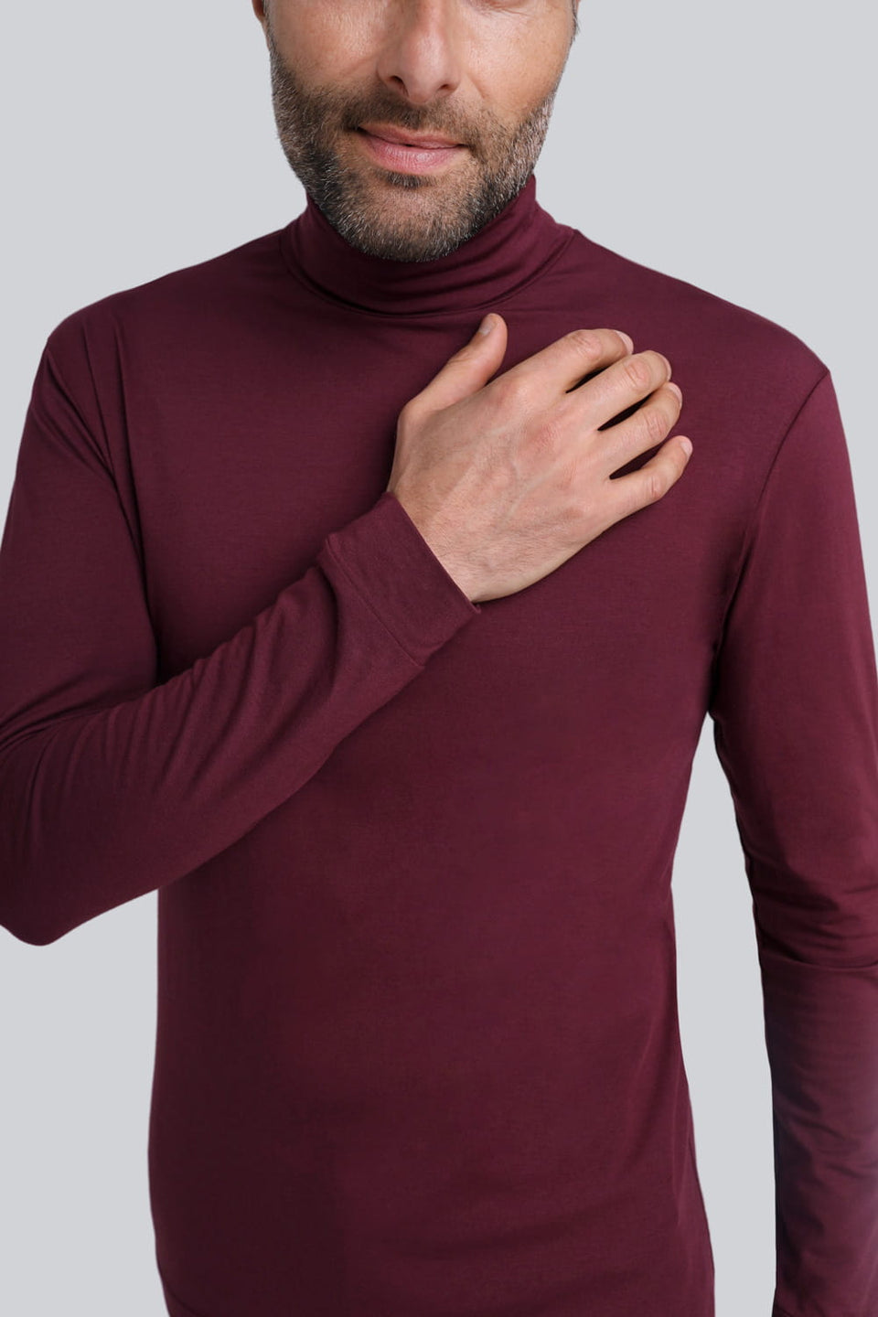 Mr Gentle Burgundy T-shirt