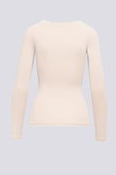Longsleeve Miss Invisible V-neck Sand