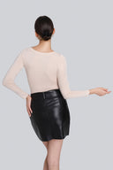 Longsleeve Miss Invisible V-neck Sand
