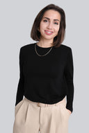 Longsleeve Miss Basic Black