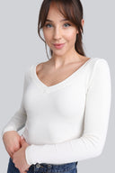 Longsleeve Miss Womanly Off White