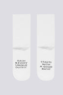 Skarpety Homely White
