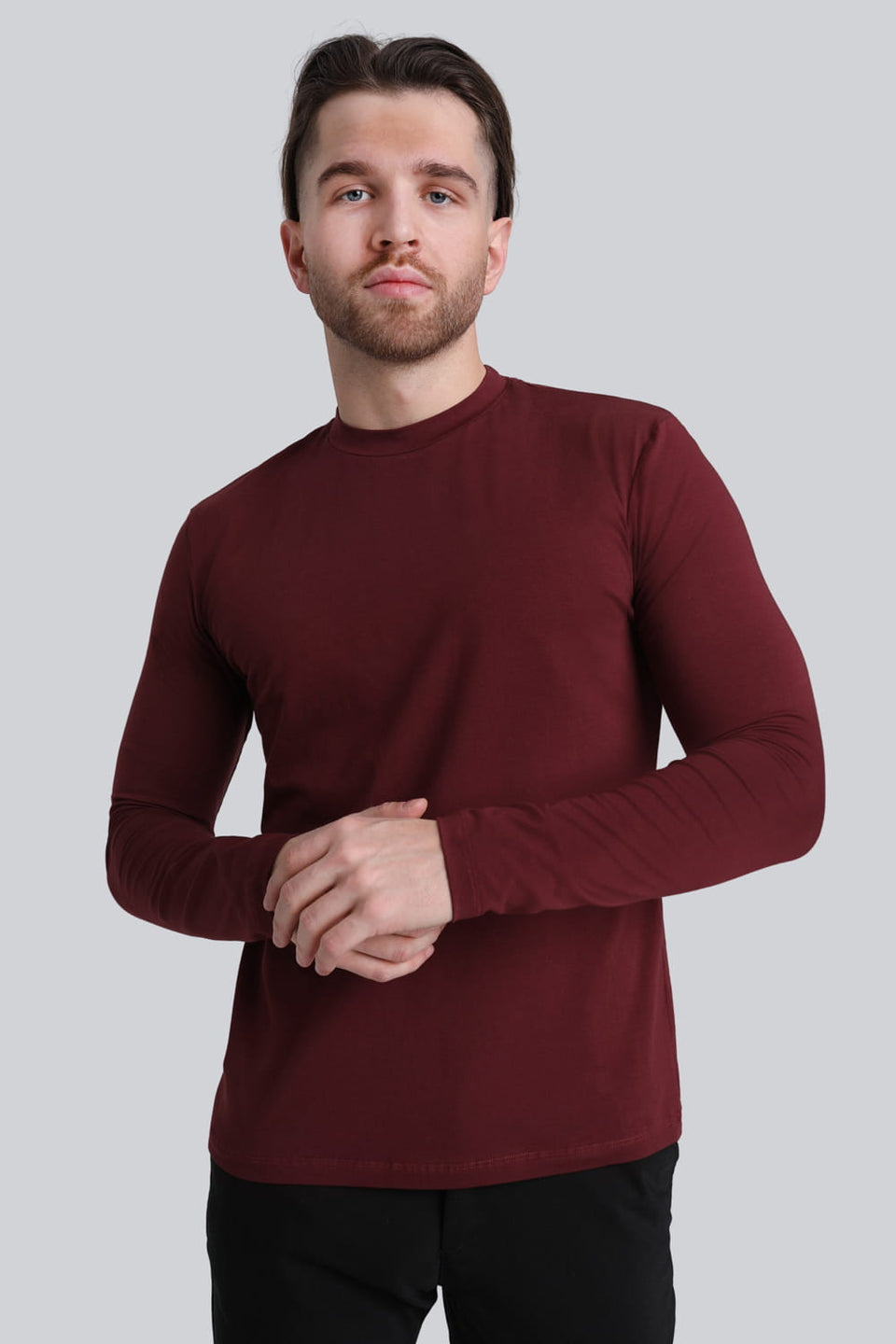 Longsleeve Mr Smooth Burgundy