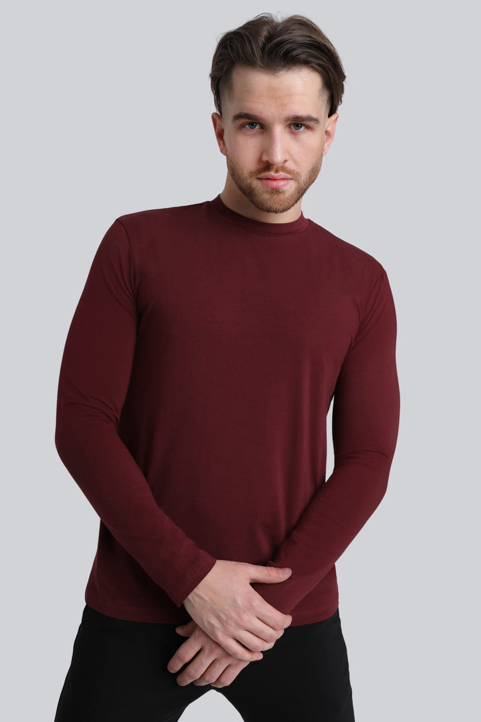 Longsleeve Mr Smooth Burgundy