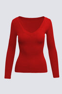 Longsleeve Miss Womanly Red