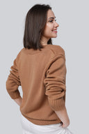 Sweter Miss Timeless Camel